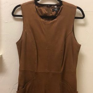 Carmel Leather Dress